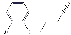 4-(2-aminophenoxy)butanenitrile Structure