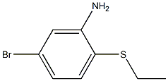 5-bromo-2-(ethylsulfanyl)aniline 구조식 이미지
