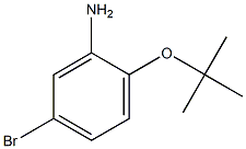 5-bromo-2-(tert-butoxy)aniline Structure