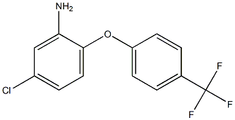 5-chloro-2-[4-(trifluoromethyl)phenoxy]aniline 구조식 이미지