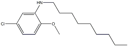 5-chloro-2-methoxy-N-nonylaniline Structure