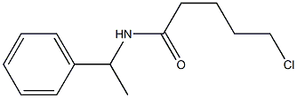 5-chloro-N-(1-phenylethyl)pentanamide Structure