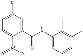 5-chloro-N-(2,3-dimethylphenyl)-2-nitrobenzamide Structure