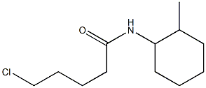 5-chloro-N-(2-methylcyclohexyl)pentanamide Structure
