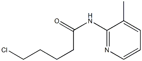 5-chloro-N-(3-methylpyridin-2-yl)pentanamide Structure