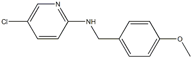 5-chloro-N-[(4-methoxyphenyl)methyl]pyridin-2-amine Structure