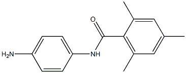 N-(4-aminophenyl)-2,4,6-trimethylbenzamide 구조식 이미지