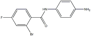 N-(4-aminophenyl)-2-bromo-4-fluorobenzamide Structure