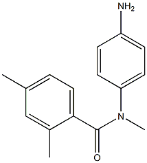 N-(4-aminophenyl)-N,2,4-trimethylbenzamide Structure