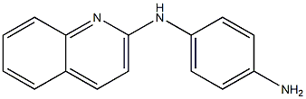 N-(4-aminophenyl)-N-quinolin-2-ylamine 구조식 이미지