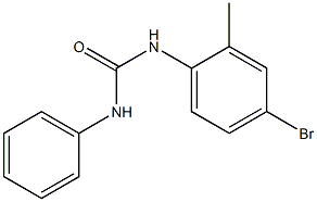 N-(4-bromo-2-methylphenyl)-N'-phenylurea Structure