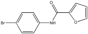 N-(4-bromophenyl)-2-furamide 구조식 이미지