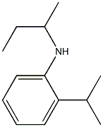 N-(butan-2-yl)-2-(propan-2-yl)aniline Structure