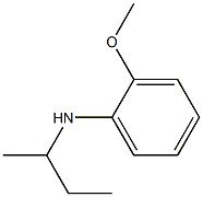 N-(butan-2-yl)-2-methoxyaniline Structure