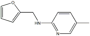 N-(furan-2-ylmethyl)-5-methylpyridin-2-amine Structure