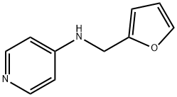 N-(furan-2-ylmethyl)pyridin-4-amine 구조식 이미지