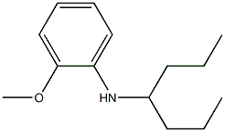 N-(heptan-4-yl)-2-methoxyaniline Structure