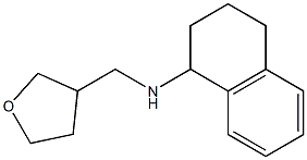 N-(oxolan-3-ylmethyl)-1,2,3,4-tetrahydronaphthalen-1-amine Structure