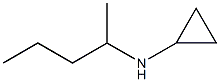 N-(pentan-2-yl)cyclopropanamine 구조식 이미지