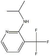 N-(propan-2-yl)-3-(trifluoromethyl)pyridin-2-amine 구조식 이미지