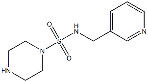 N-(pyridin-3-ylmethyl)piperazine-1-sulfonamide Structure