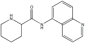 N-(quinolin-5-yl)piperidine-2-carboxamide 구조식 이미지