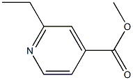 2-Ethyl-isonicotinic acid methyl ester Structure