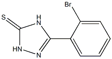 5-(2-bromophenyl)-2,4-dihydro-3H-1,2,4-triazole-3-thione Structure