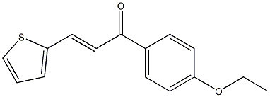 1-(4-ethoxyphenyl)-3-(2-thienyl)-2-propen-1-one Structure