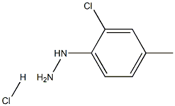 2-chloro-4-methylphenylhydrazine hydrochloride 구조식 이미지