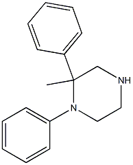 N-(diphenyl)methylpiperazine Structure