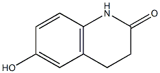 6-hydroxy-3,4-dihydroquinolone 구조식 이미지