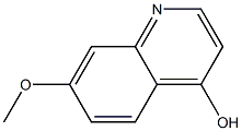 4-hydroxy-7-methoxyquinoline 구조식 이미지