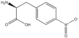 D-p-nitrophenylalanine Structure