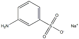 Sodium meta-aminobenzene sulfonate 구조식 이미지