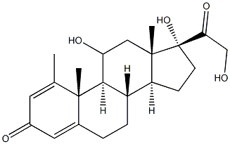 Methylprednisolone Structure