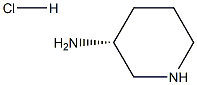 (R)-3-aminopiperidine hydrochloride 구조식 이미지