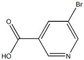 5-broMo-pyridine-3-carboxylic acid Structure