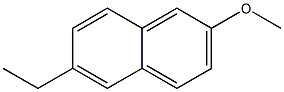 6-ethyl-2-methoxynaphthalene Structure