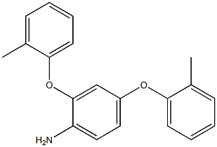 2,4-Di(o-methyl)phenoxyaniline Structure