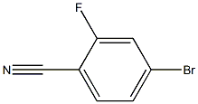 2-fluoro-4-bromobenzonitrile Structure