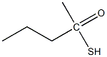2-mercapto-2-pentanone 구조식 이미지