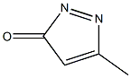 3-Methyl-5-pyrazolone Structure