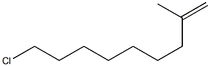 9-Chloro-2-methylnon-1-ene97% Structure