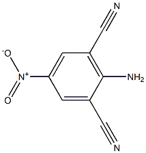 2,6-Dicyano-4-Nitroaniline 구조식 이미지
