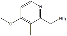 (4-Methoxy-3-methylpyridin-2-yl)methylamine 구조식 이미지