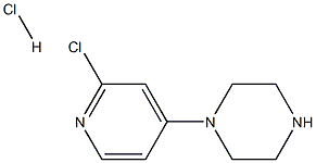 4-(2-Chloropyridin-4-yl)piperazinehydrochloride Structure