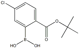 Tert-Butyl-4'-chlorobenzoate-2'-boronicacid Structure