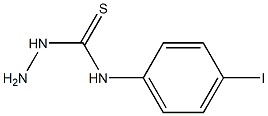 3-amino-1-(4-iodophenyl)thiourea Structure