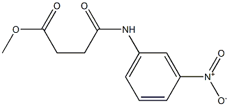 methyl 4-(3-nitroanilino)-4-oxobutanoate Structure